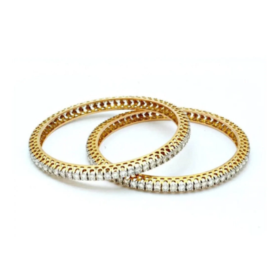 1 gm gold ladies bangles